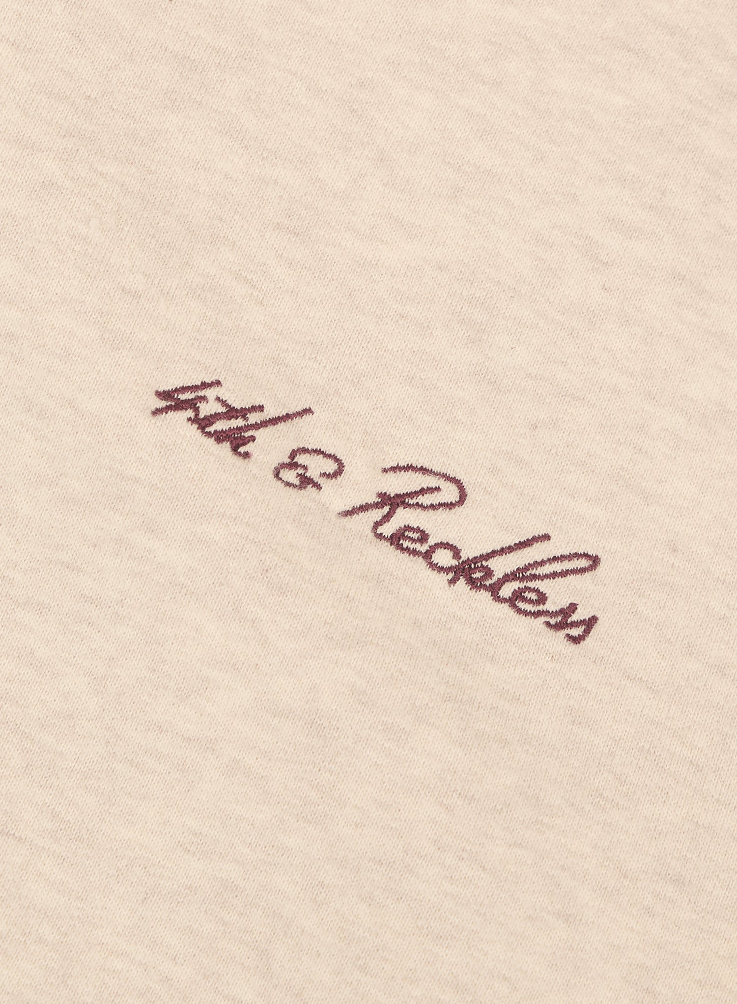 Oatmeal 4th Wide Leg Branded Joggers